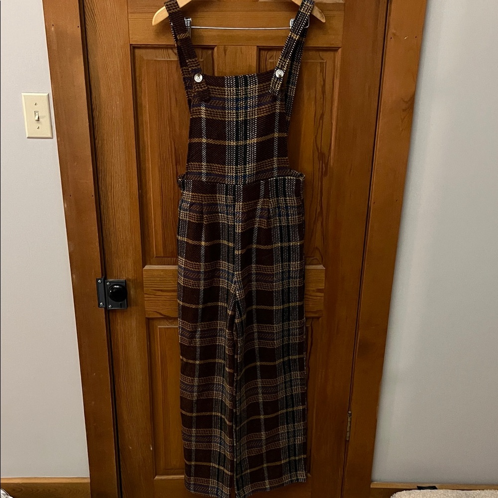 Plaid Women's Jumpsuit